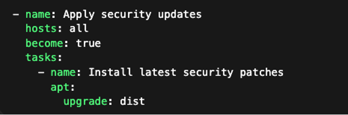 Apply Security Patches